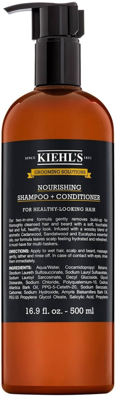 Kiehl’s Grooming Solutions Nourishing Shampoo & Conditioner