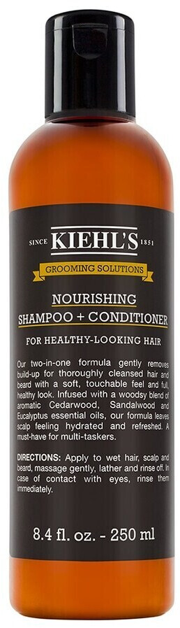 Kiehl’s Grooming Solutions Nourishing Shampoo & Conditioner (250 ml)