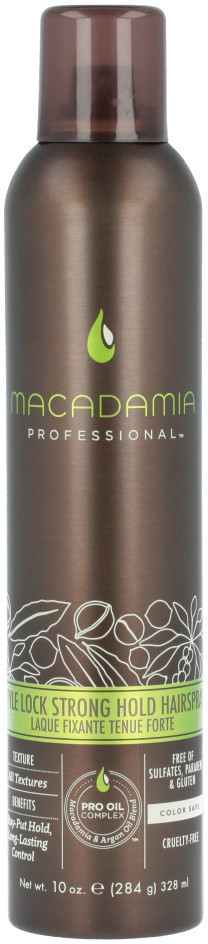 Macadamia Style Lock Strong Hold Hairspray (328 ml)