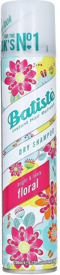 Photos - Hair Product Batiste Floral Bright & Lively Dry Shampoo  (200ml)