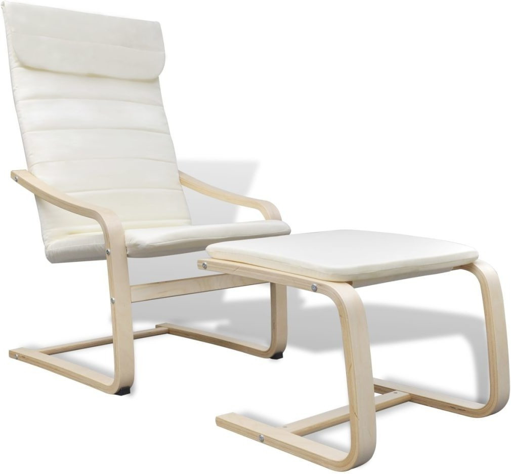 VidaXL Visitor Chair 59 x 101cm cream (241436)