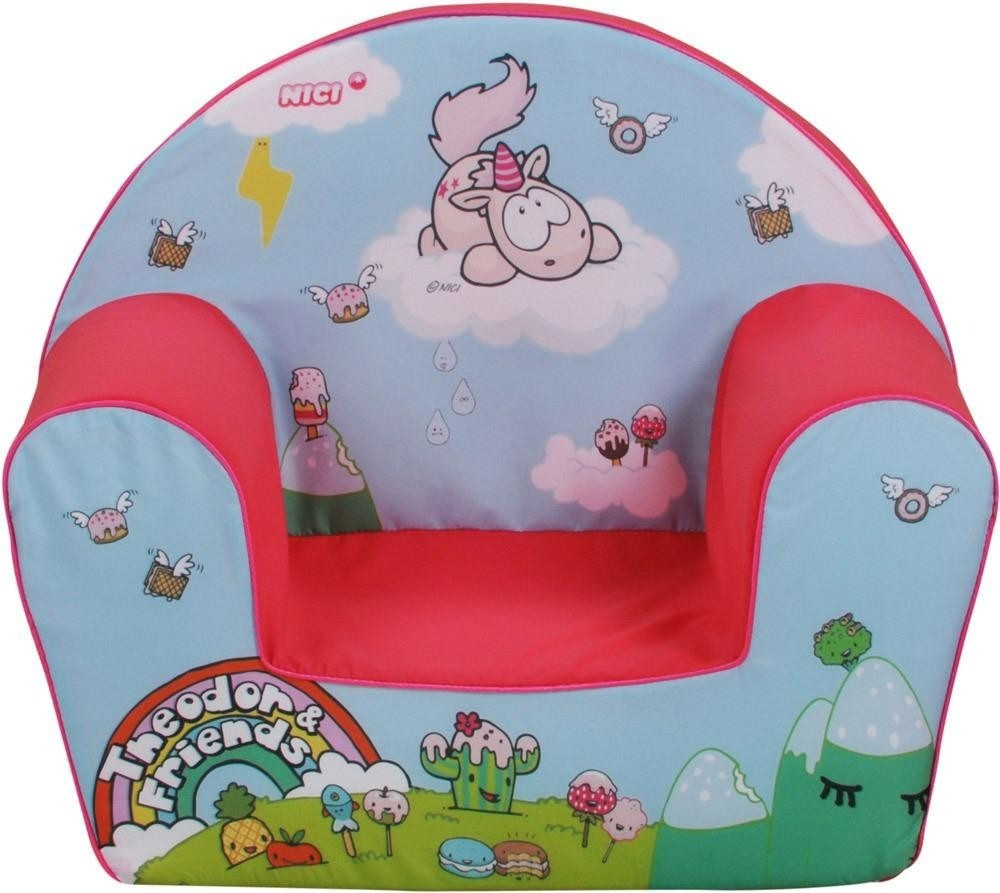 Knorrtoys Kids Armchair unicorn pinnk/blue