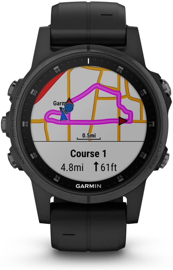 Garmin fenix 5s Plus Sapphire black ab 549 99 Preisvergleich bei idealo
