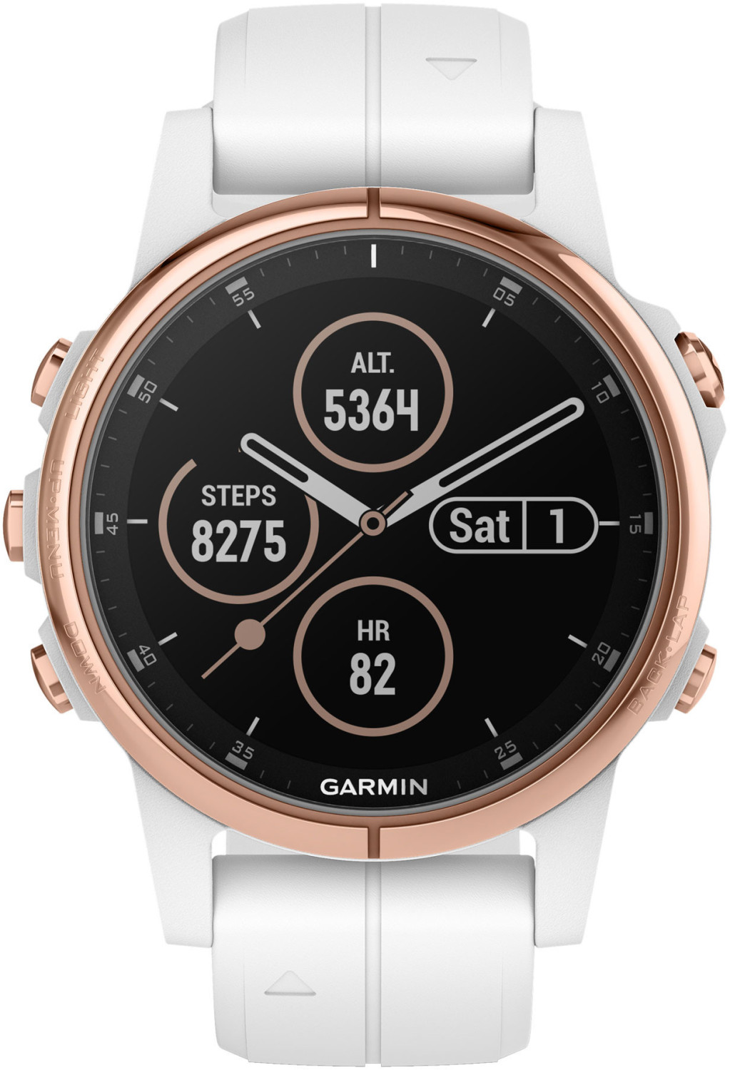 Garmin fenix 5s Plus Sapphire rosegold white ab 594 85