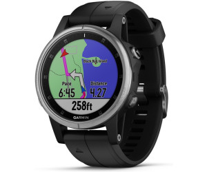 garmin fenix 5s silver black