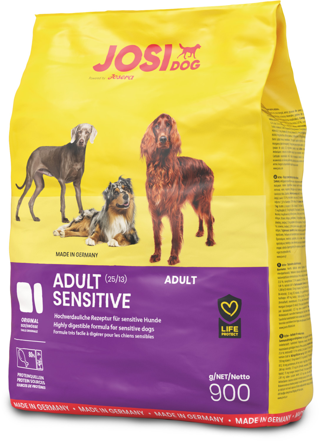 Josera JosiDog Adult Sensitive 900 g