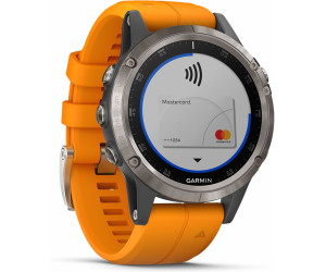 fenix 5 plus sapphire orange