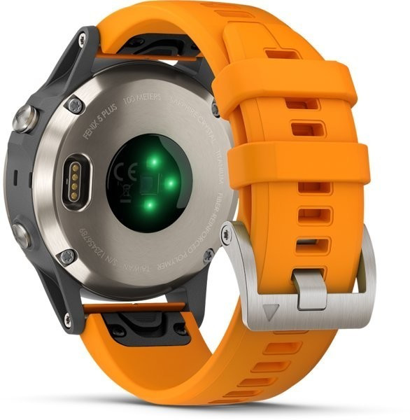 Garmin fenix 5 Plus Sapphire Titan orange ab 635 20 Preisvergleich bei idealo.at