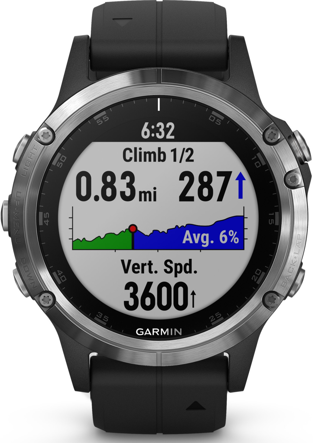 fenix 5 plus silver