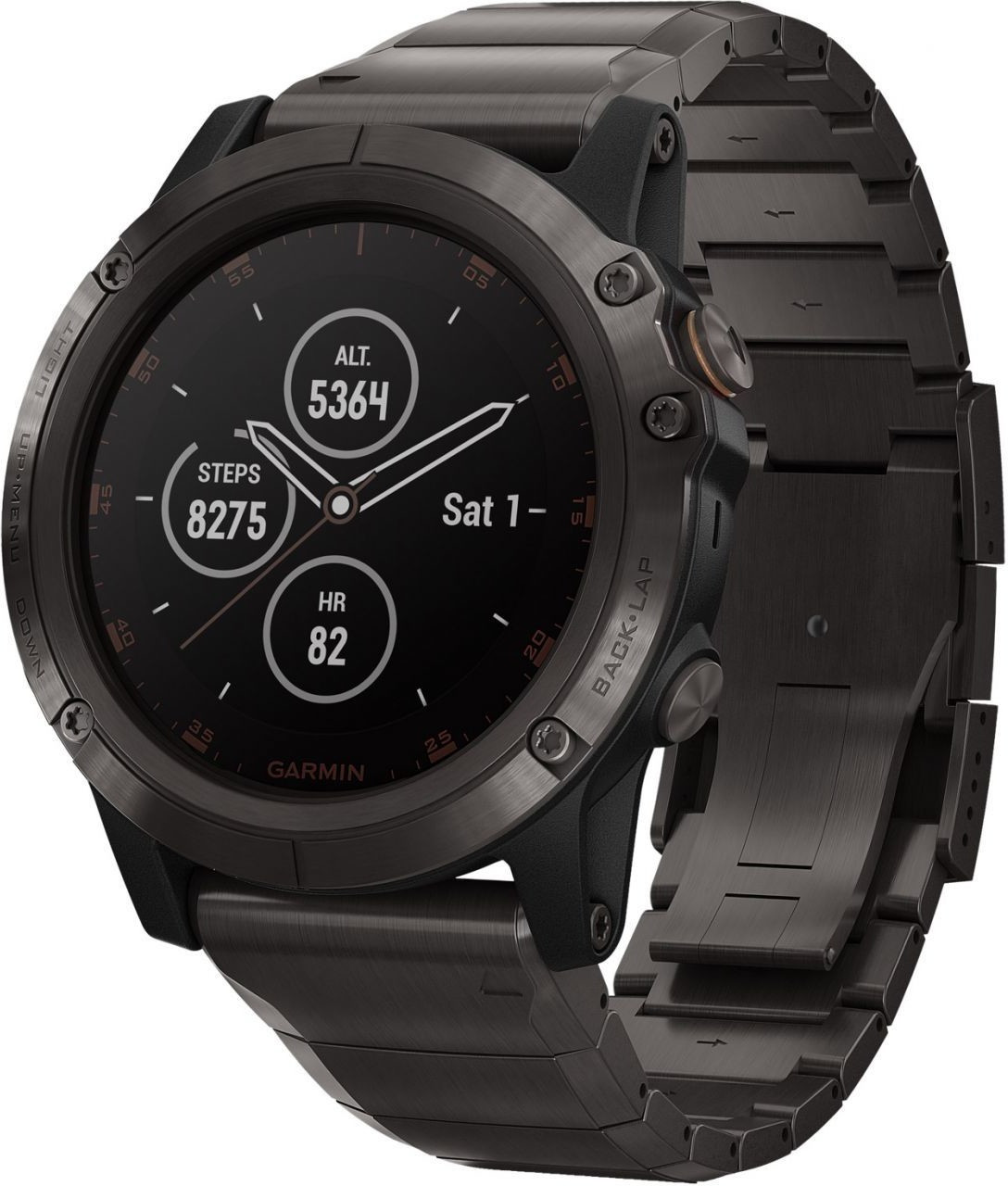 garmin fenix 5x plus sapphire titanium