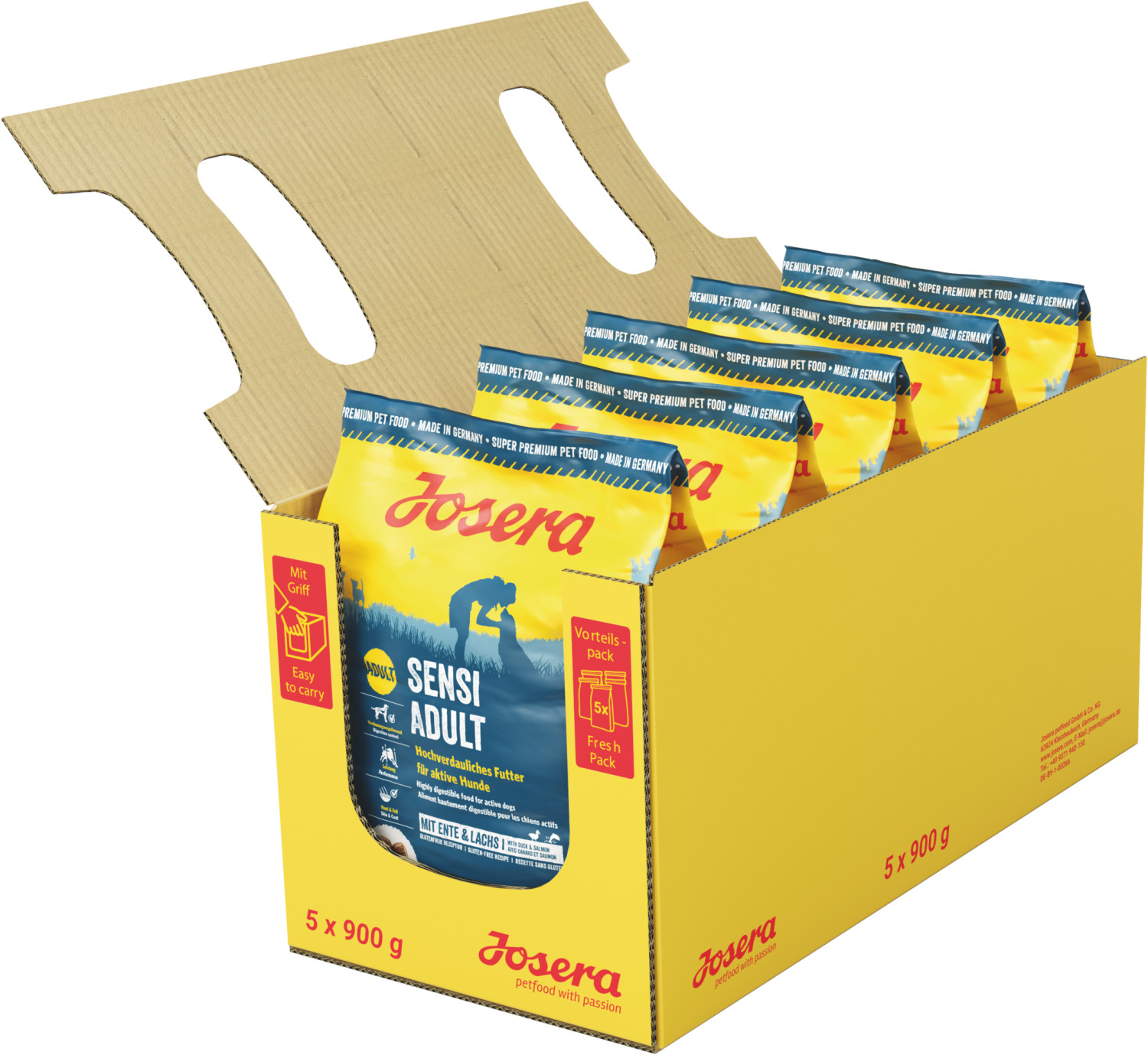 Josera Croquettes pour chien 900g Josera Croquettes pour chien 900g