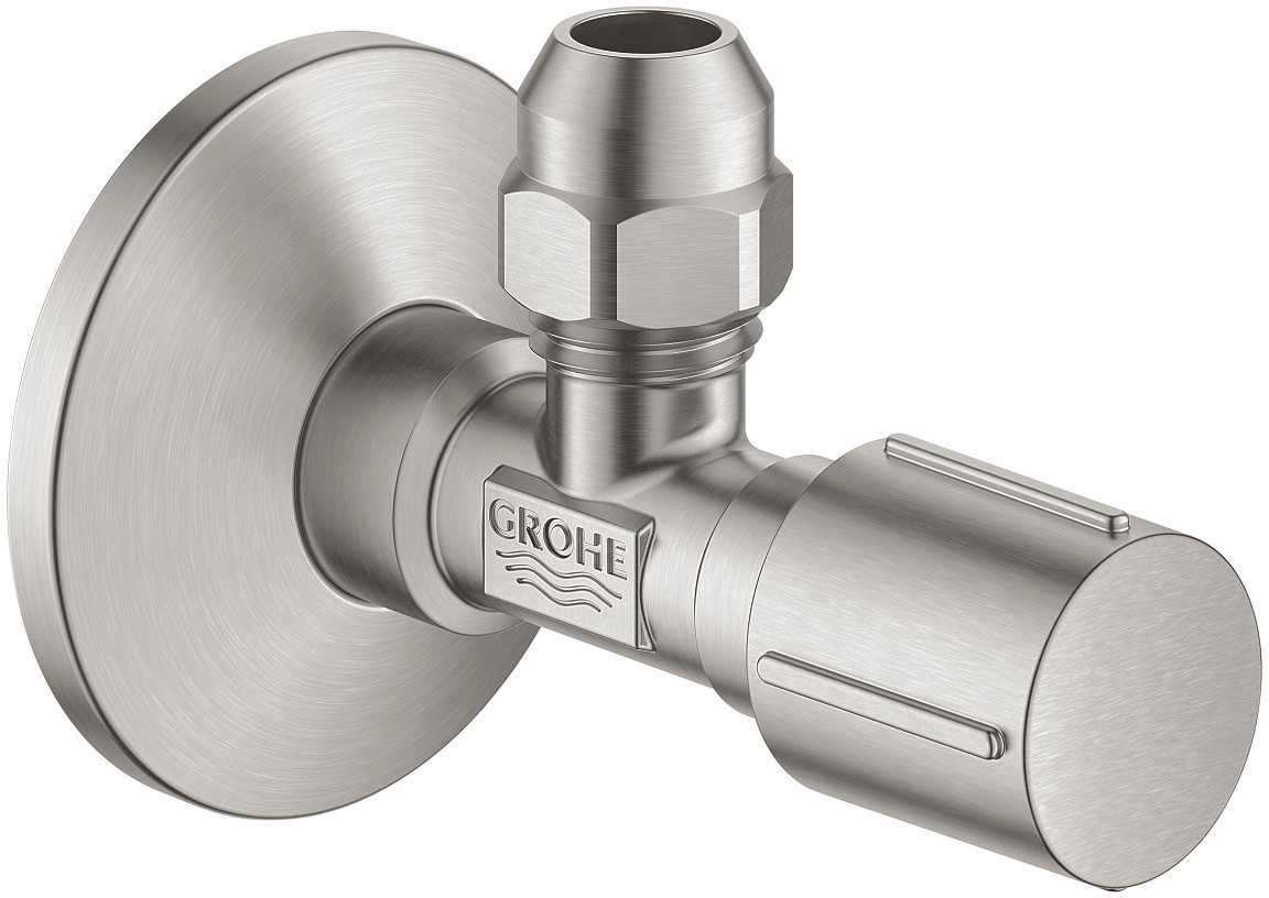 GROHE Angle Valve DN15 supersteel (22037DC0)