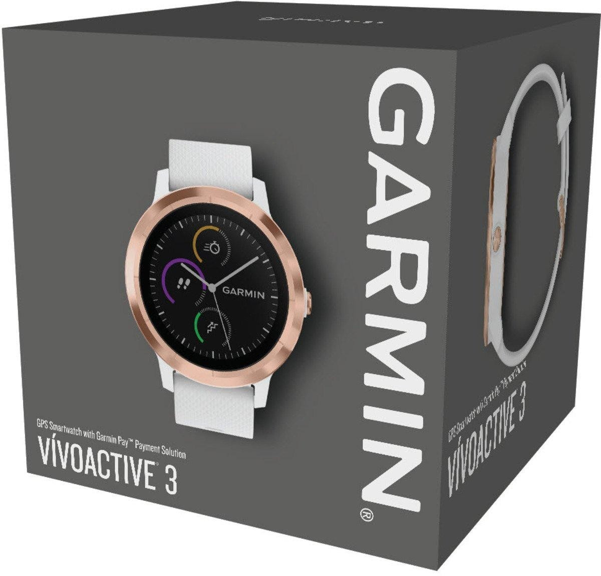 Pour Garmin Vivoactive 3 Bracelet de montre en silicone souple