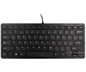 HE Ergo R-Go Compact-Tastatur (black)(nordic)