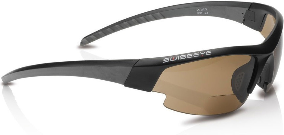 Swiss Eye Gardosa Evolution Bifo 30103 black matt-gunmetal/bifocal brown 2,5 dpt + bifocal clear 2,5