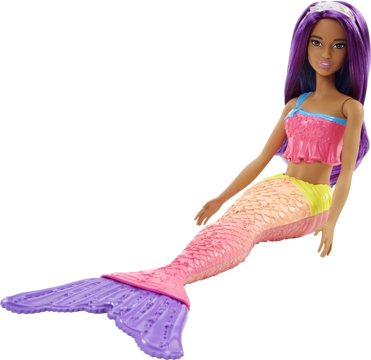 Barbie - Dreamtopia - Poupée Barbie Dreamtopia sirène arc-en-ciel
