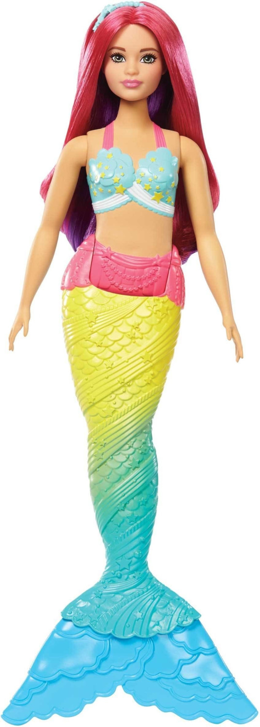 Barbie Sirène multicolore arc-en-ciel (FJC93)
