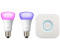 Philips Hue White and Colour Ambiance Starter Kit (E27 x 2)