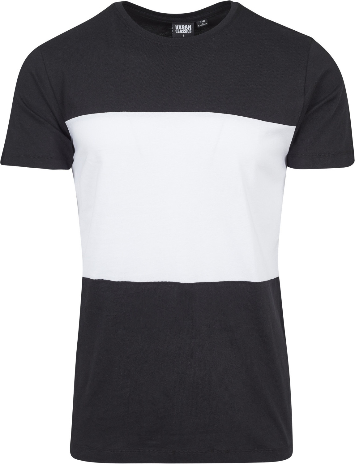 Urban Classics Contrast Panel Tee blk/wht (TB2057)