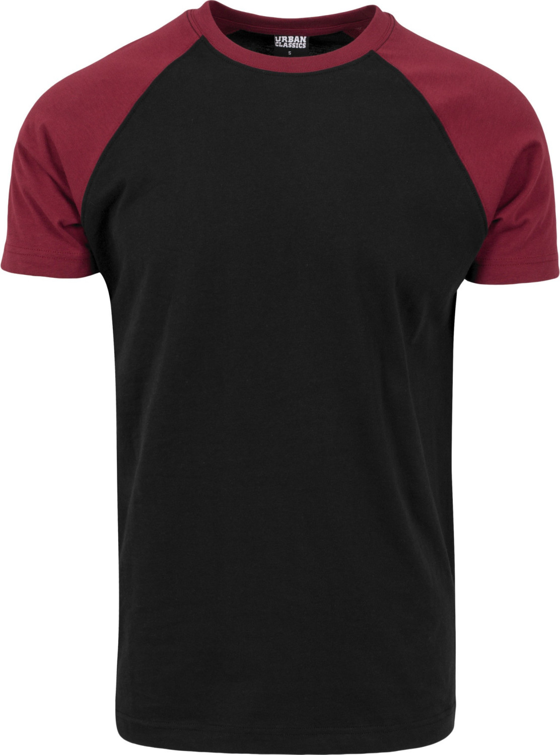 Urban Classics Raglan Contrast Tee blk/burgundy (TB639)