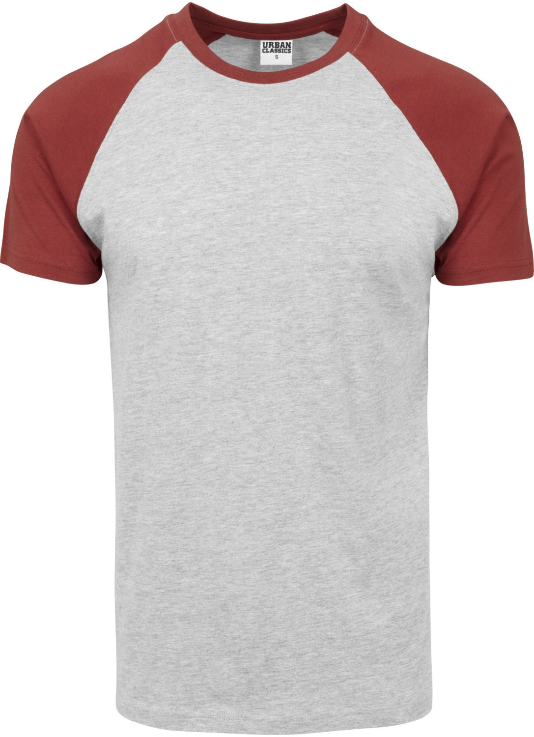 Urban Classics Raglan Contrast Tee grey/rusty (TB639)