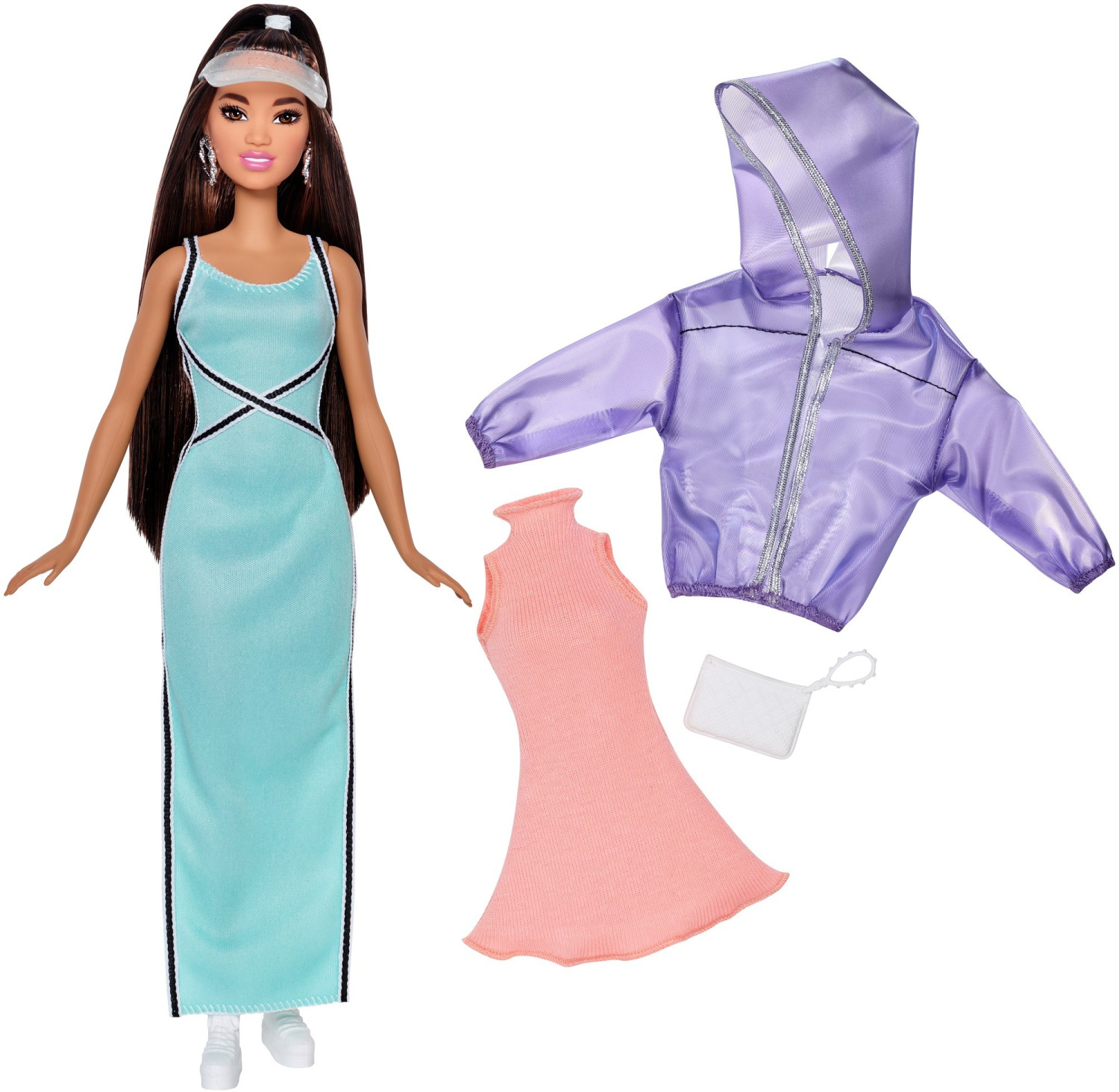 Barbie Fashionistas -Sweet & Sporty Doll & Fashions - Original (FJF71)