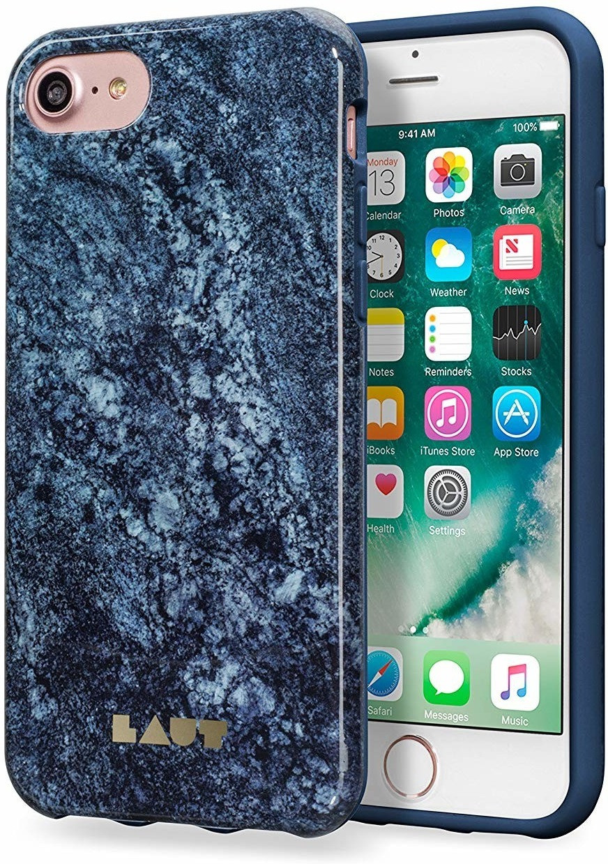 LAUT Huex Elements Marble (iPhone 7/ 8) Blue