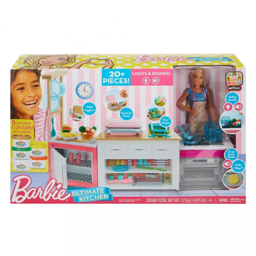 Barbie ultimate box clearance set