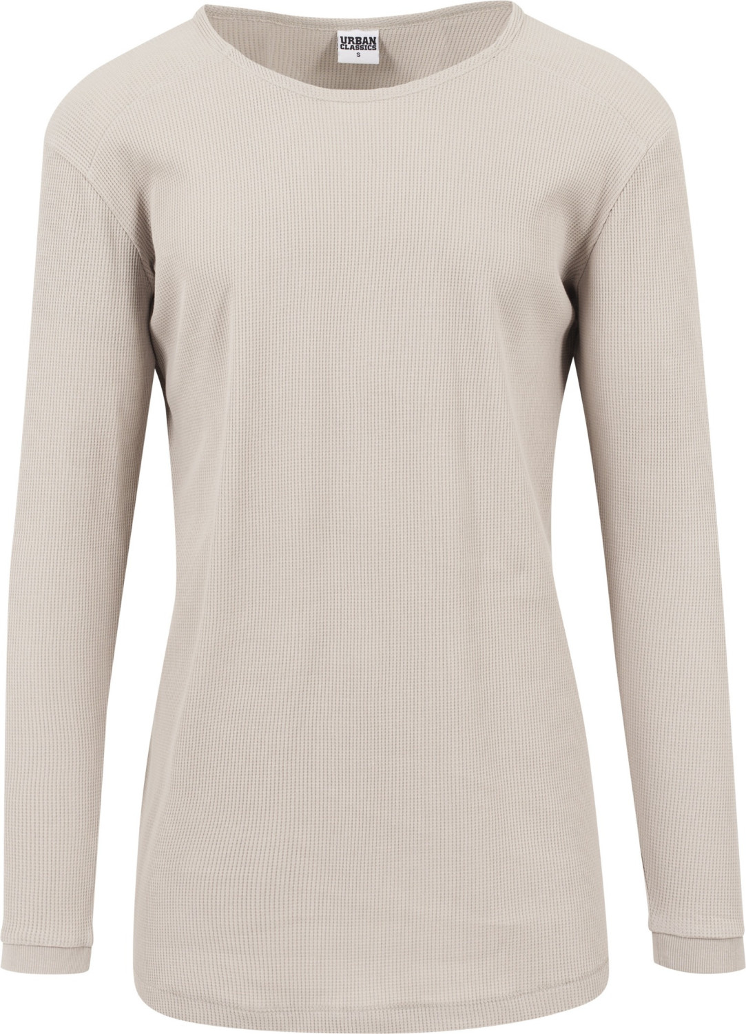 Urban Classics Long Shaped Waffle L/S Tee sand