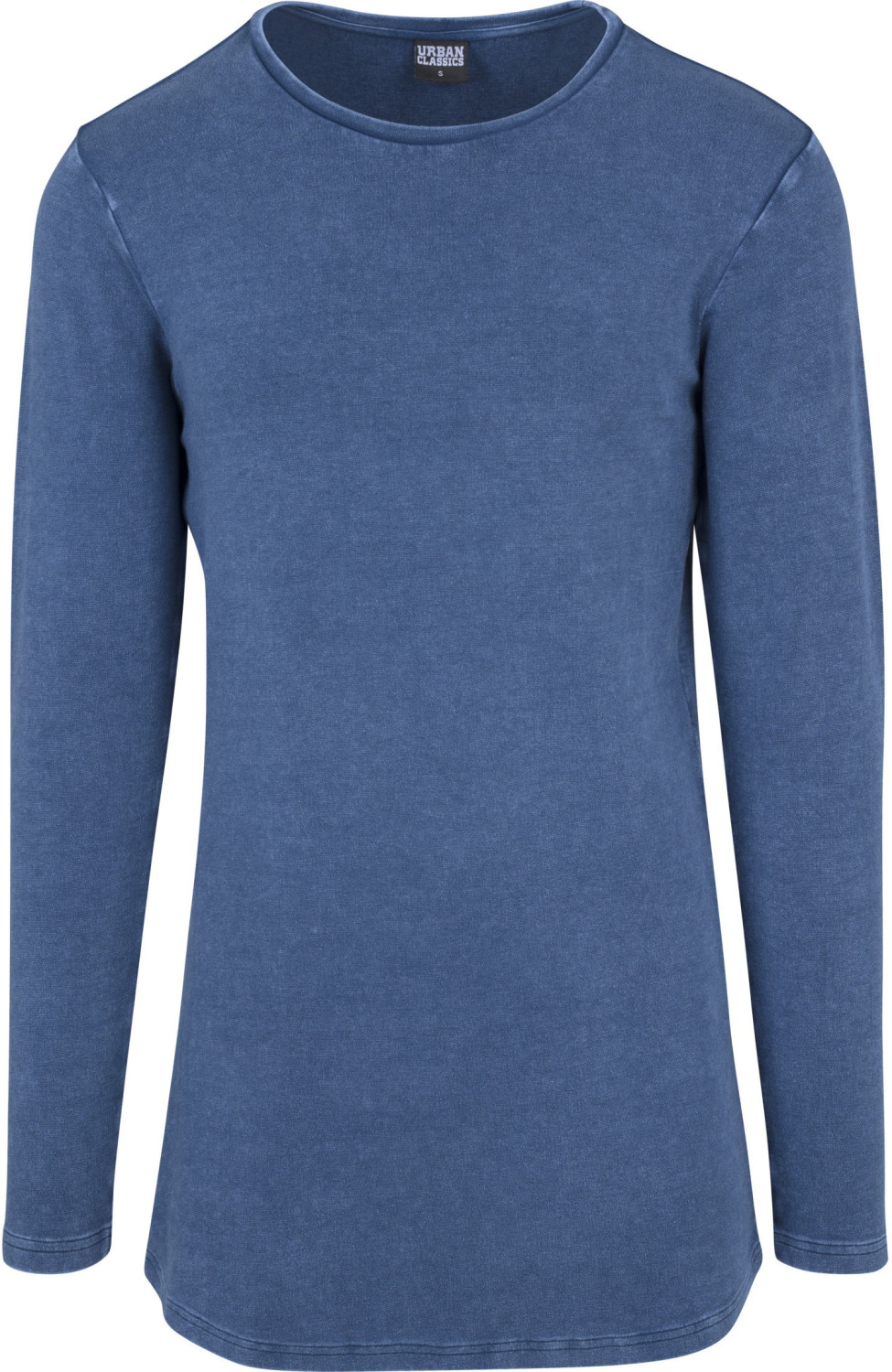 Urban Classics Acid Washed Longsleeve indigo