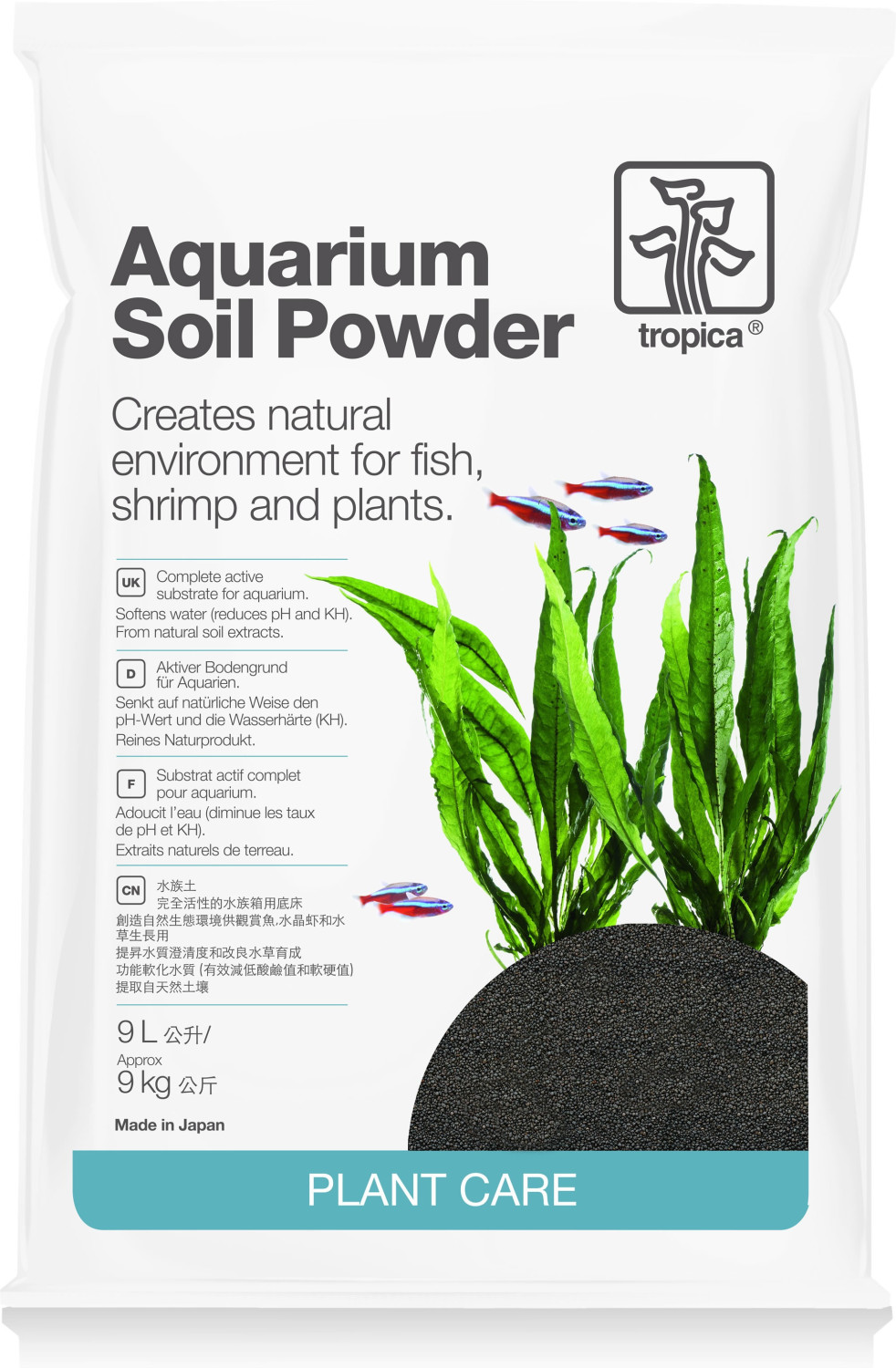 Tropica Aquarium Soil Powder 9L