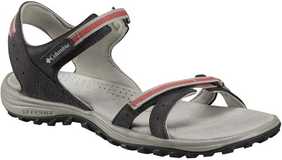 Columbia Santiam W shark/sunset red