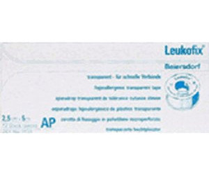 BSN Medical Leukofix Anstaltspackungen ohne Schutzring 5 m x 2,5 cm (12 Stück)