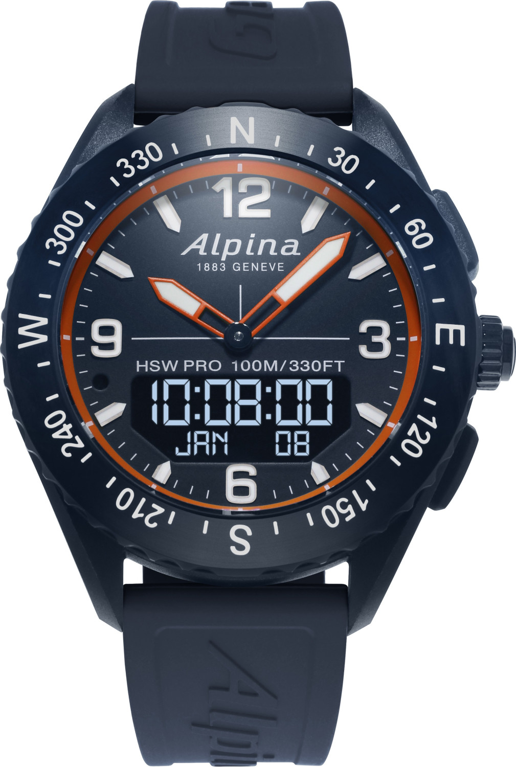 Alpina AlpinerX bleu/orange