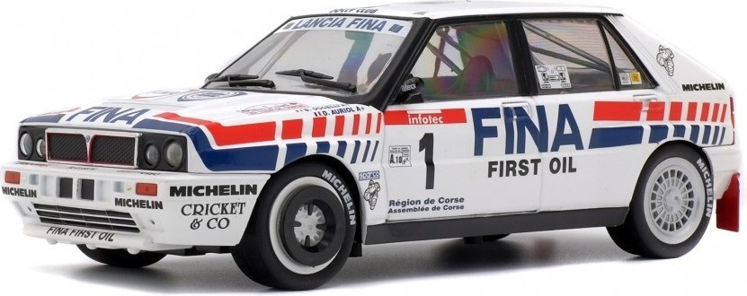Solido Lancia Delta Intégrale 16V Tour de Corse 1991 #1 1:18 (00501)
