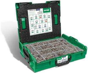 WIROX A3J Lot de 100 vis pour constructions en bois Spax 251010601005 4CUT 6/ x 100/ mm filetage partiel T-STAR Plus t/ête disque