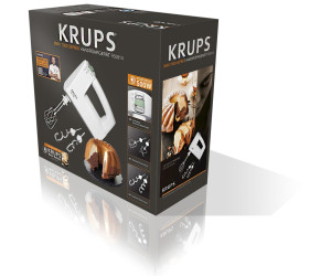 Krups F 608 14  Handmixer mit Turbostufe 3 Mix 7000 500 W weiß