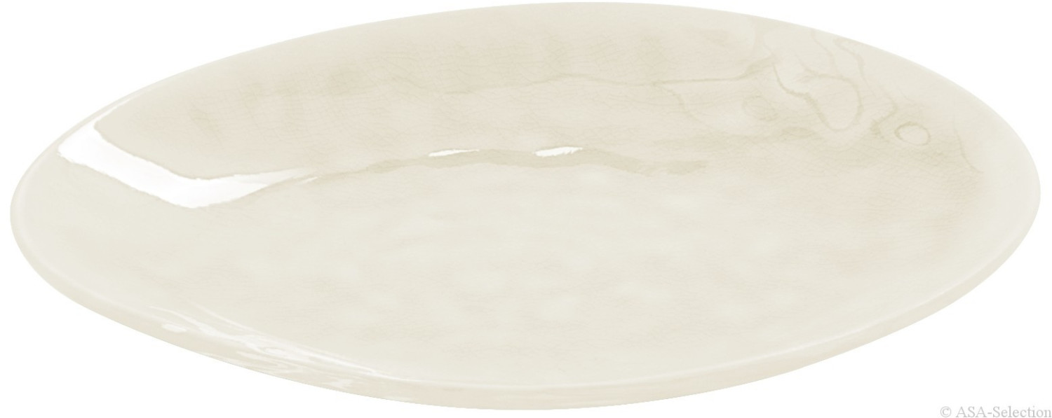 ASA Alamaison dinner plate champagne 27 cm W 24.5 cm