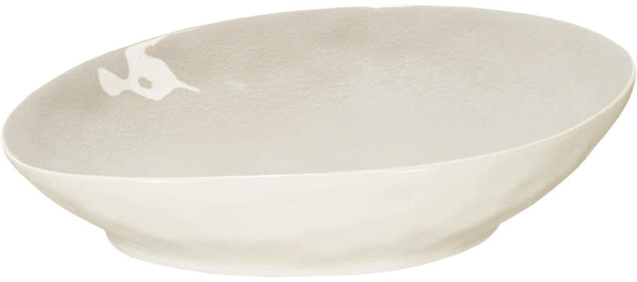 ASA Alamaison pasta plate champagne 25 x 23.3 cm H 6 cm