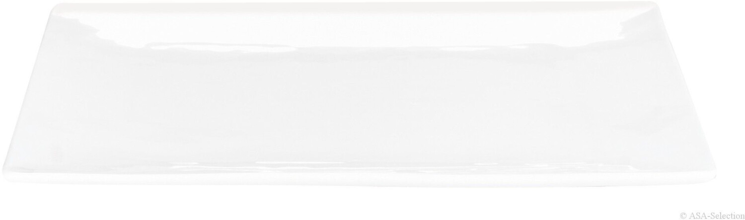 ASA Atable plate square white 23 x 23 cm