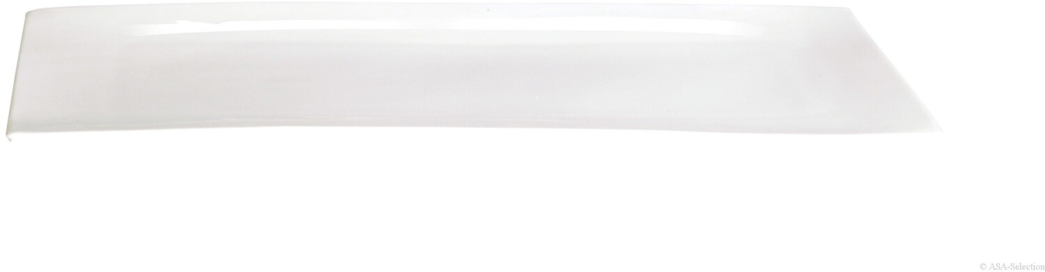 ASA Atable plate rectangular white 29 x 14.5 cm
