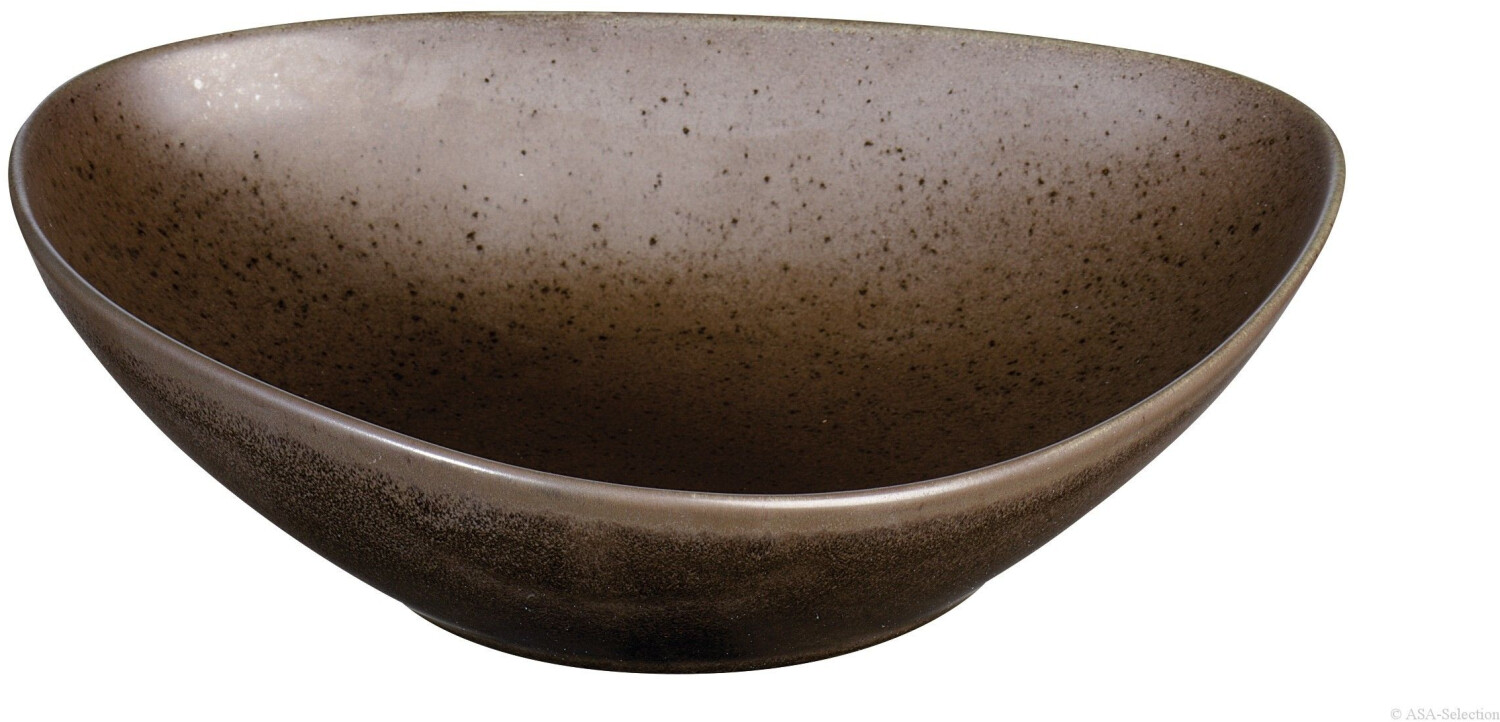 ASA Cubamaro Soups / Pasta plate marone 27 cm H7 cm
