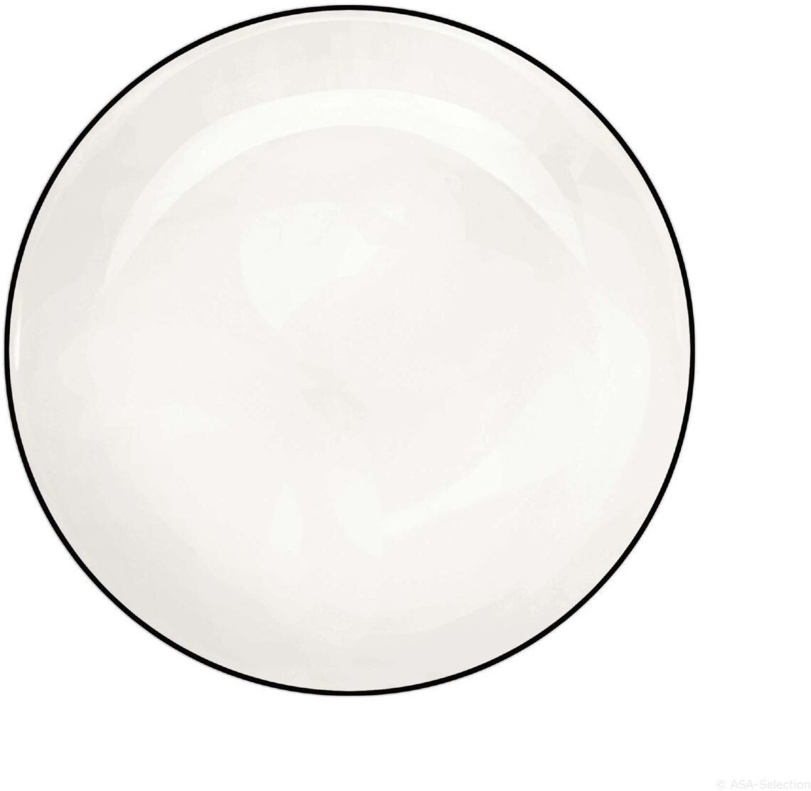 ASA Ligne noir dessert plate Ligne noir 21 cm