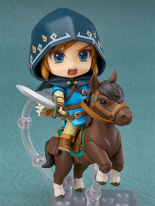 Good Smile Company The Legend of Zelda Breath the Wild Nendoroid Link Deluxe Edition