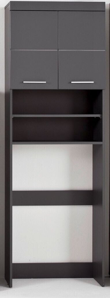 trendteam Amanda washing machine cabinet 63x187x24cm Agave grey gloss