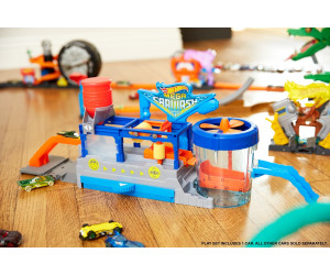 hot wheels ftb66 city mega car wash
