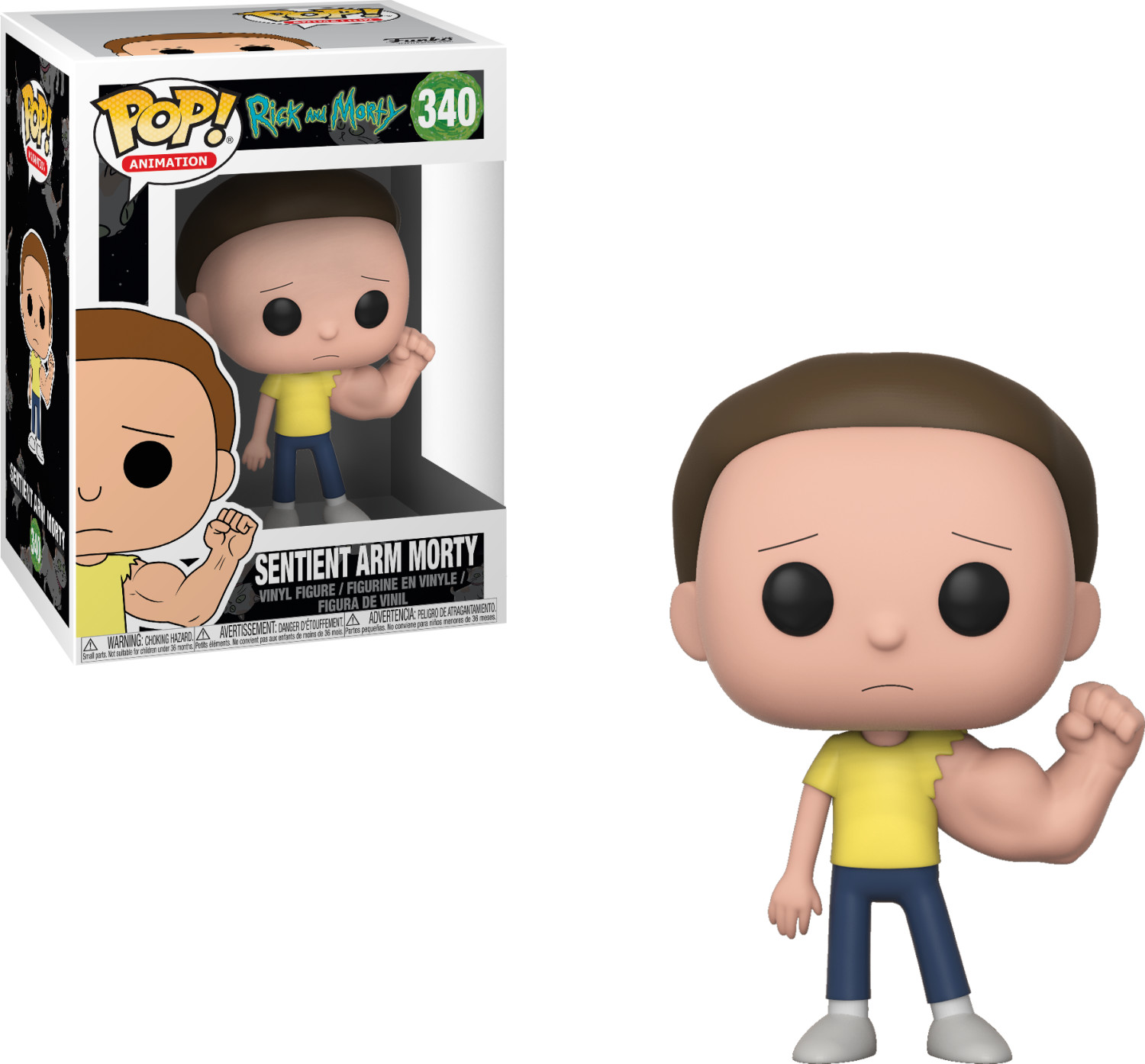 Funko Pop! Animation: Rick and Morty - Sentient Arm Morty