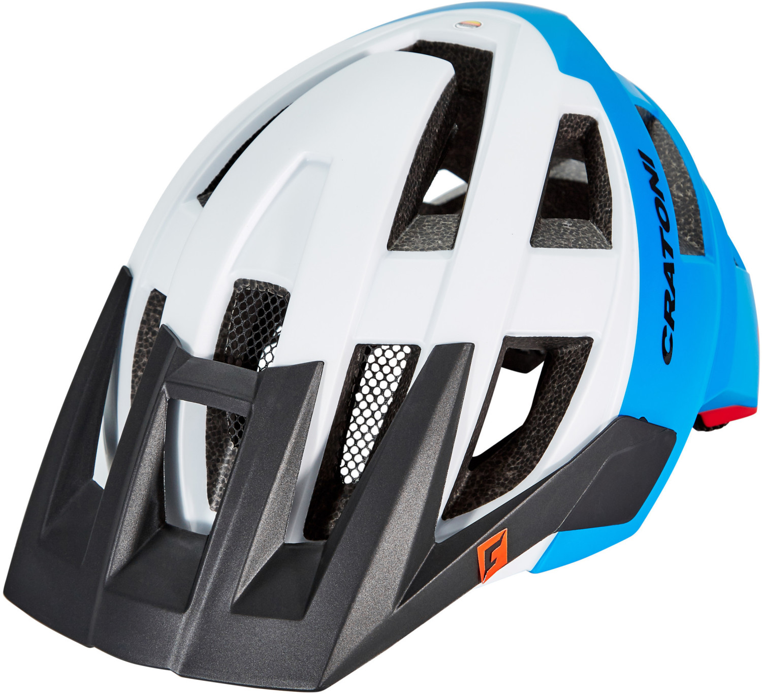 Cratoni AllSet white-blue-red
