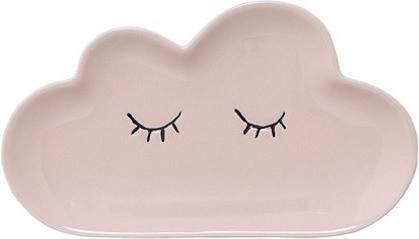 Bloomingville Smilla cloud pink plate