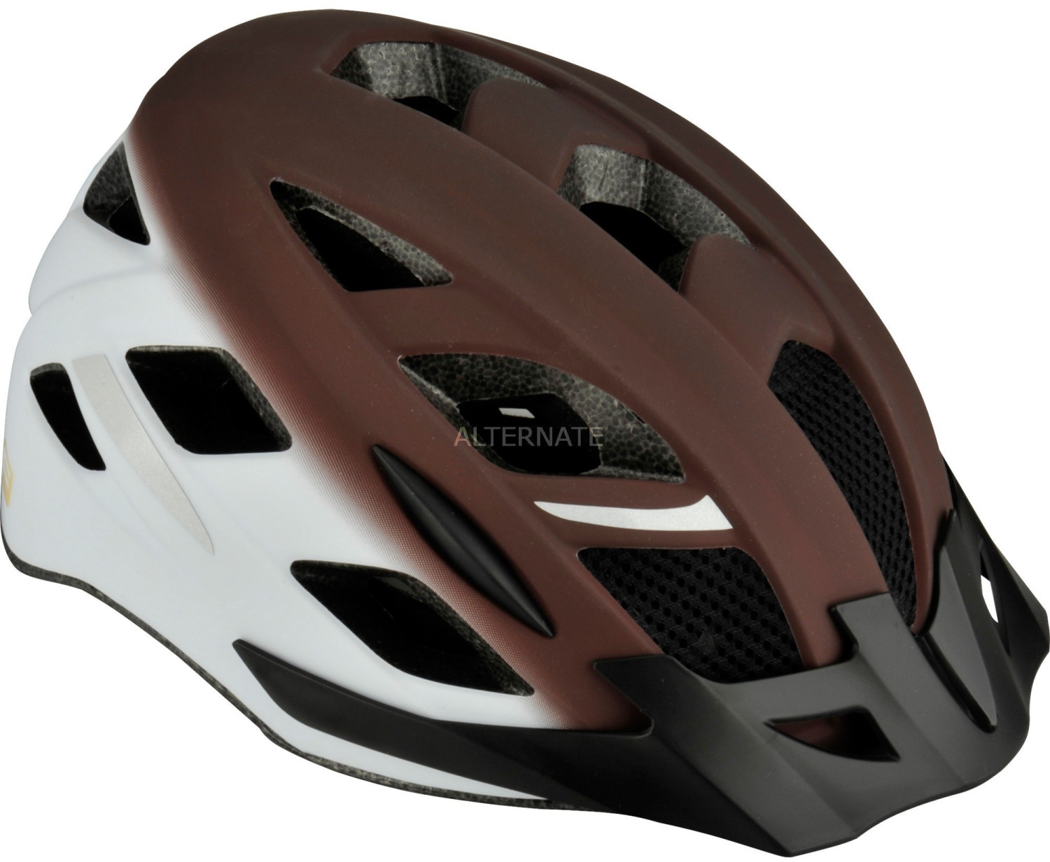 Fischer Urban helmet brown-white